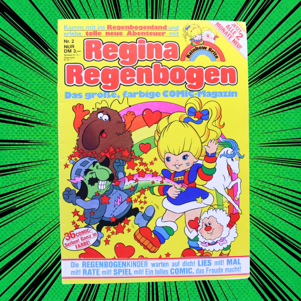 Regina Regenbogen Comic Magazin Nr. 2 1987 Interpart kaufen | Rainbow Brite Comic | hoppla-stuff.de
